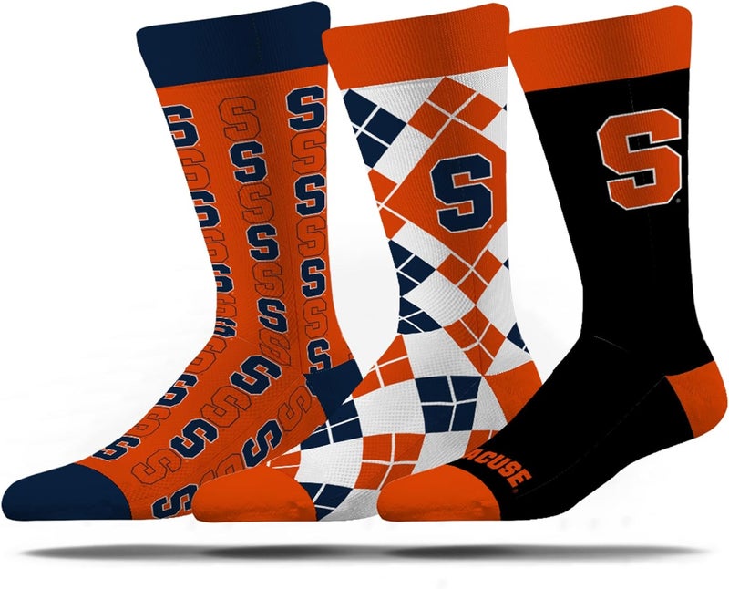 Strideline Store Mens NCAA Dress Socks- The Executive 3 Pack-One Size Fits Most - Image 1
